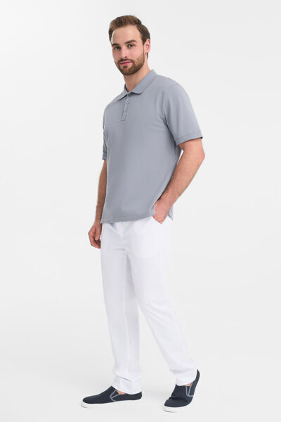 Поло мужское Тезис TZ550, серый, 48 - фото 4