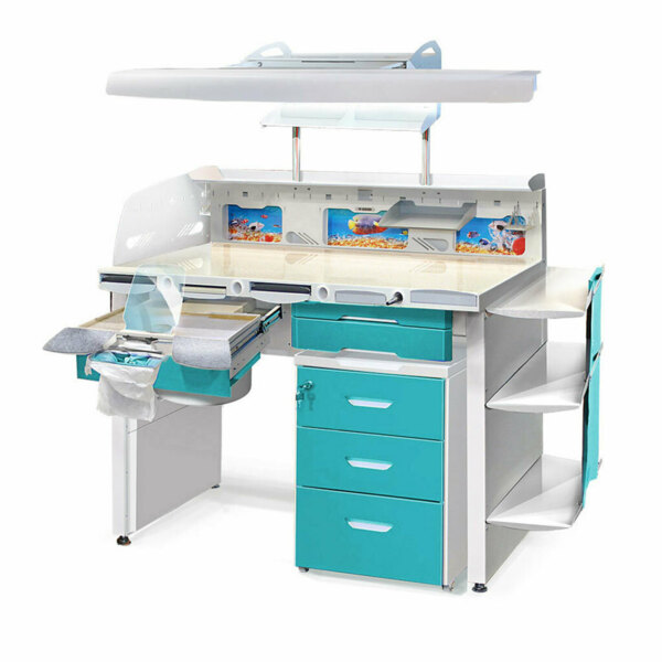 Стол Аверон СЗТ 4.3 МАСТЕР ТЕХНО 2, для зубного техника, с вытяжкой и светильником ЛЮКС 1.1 МАСТЕР НЬЮ - фото 3