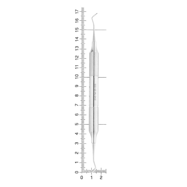 Скалер #204S, пародонтологический, ручка DELUXE (10 мм), экстра легкая - фото 3