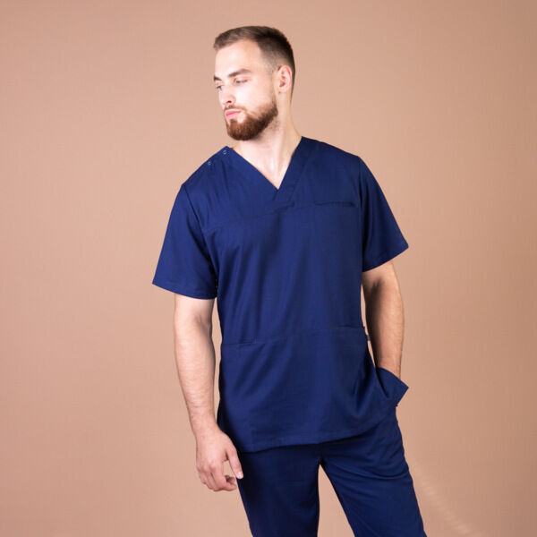 Туника мужская Тезис TZ600, темно-синий, 56 - фото 0