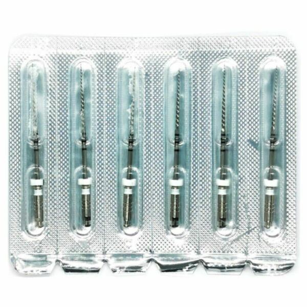 Файлы машинные Eurofile DK-Files, для препарирования каналов, 31 мм, №15/.06, никель-титан, 6 шт - фото 1