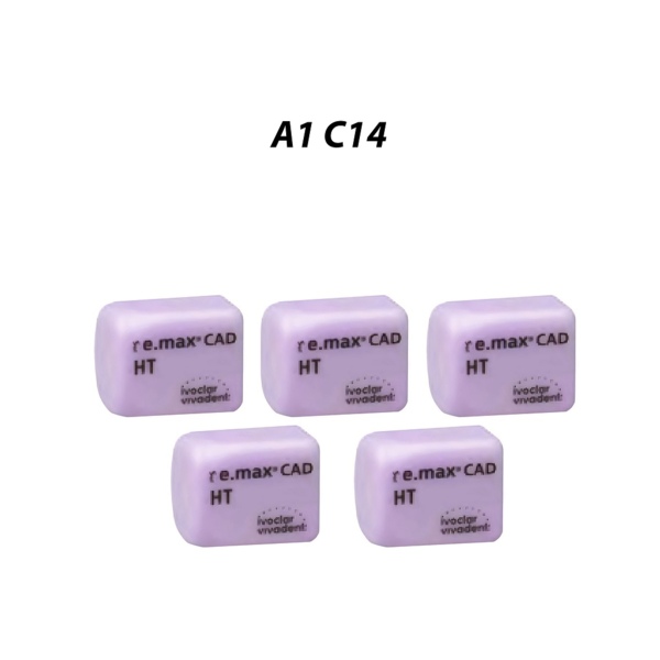 IPS e.max CAD PlanMill HT - блоки из дисиликата лития, цвет A1, C14, 5 шт - фото 0