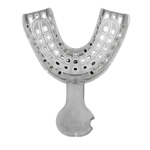 Ложка оттискная Seil Global Implant Tray, нижняя челюсть, размер M, прозрачная, 1 шт - фото 0