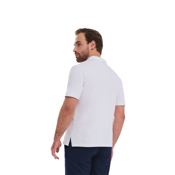 Поло мужское Амрита "Osstem", белый, 50 размер - фото 2
