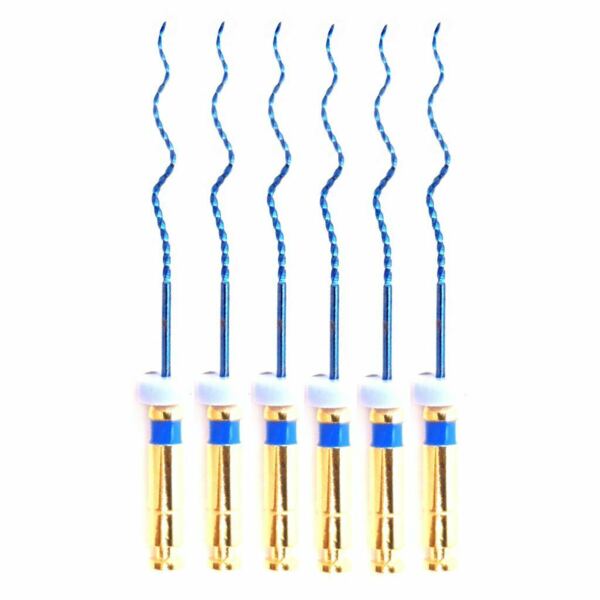 Файлы машинные Eurofile 3D-Files, для формирования каналов, 21 мм, №S30/.04, никель-титан, 6 шт - фото 0