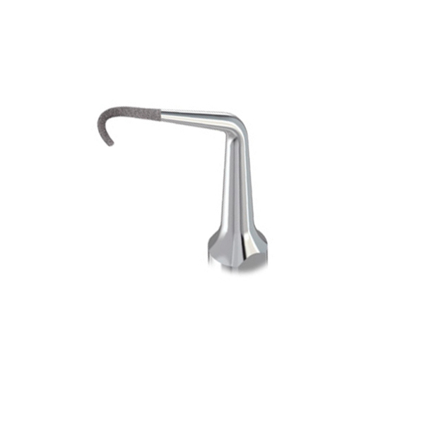 Насадка ультразвуковая Woodpecker PD2LD, пародонтологическая, для полировки корней, левая, D=0.5 мм, L=7 мм, 40 мкм, 1 шт - фото 0