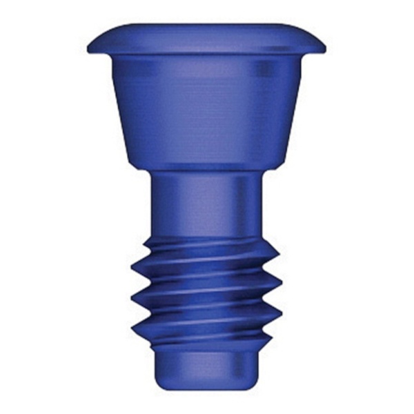 Винт-заглушка OSSTEM Mini, 6-гранник, D=3.0 мм, H=0.4 мм, синий