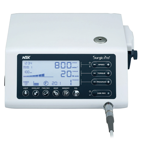 Физиодиспенсер NSK Surgic Pro + LED в комплекте с наконечником - фото 1