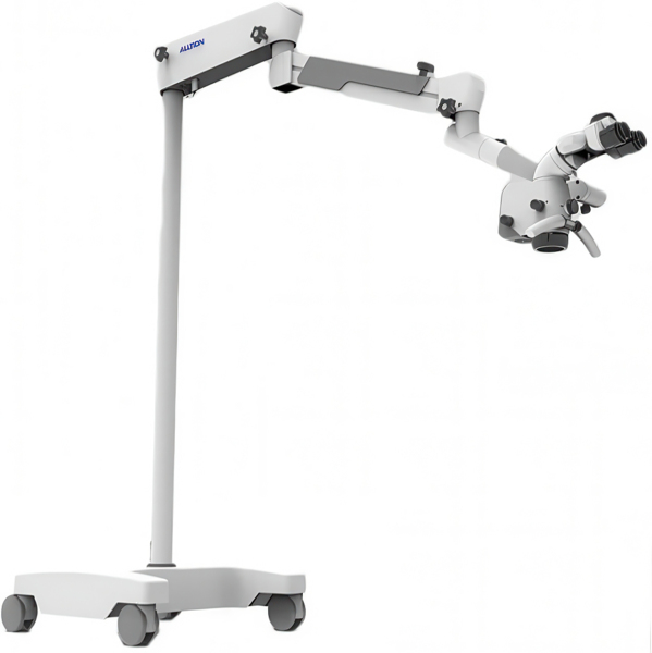 Микроскоп стоматологический Alltion AM-5000, операционный, 6-ступенчатое увеличение, сменное крепление - фото 2