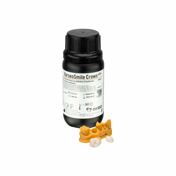 Фотополимерная смола Bego VarseoSmile Crown plus, для 3D-печати постоянных коронок, цвет B1, 0.25 кг - фото 0