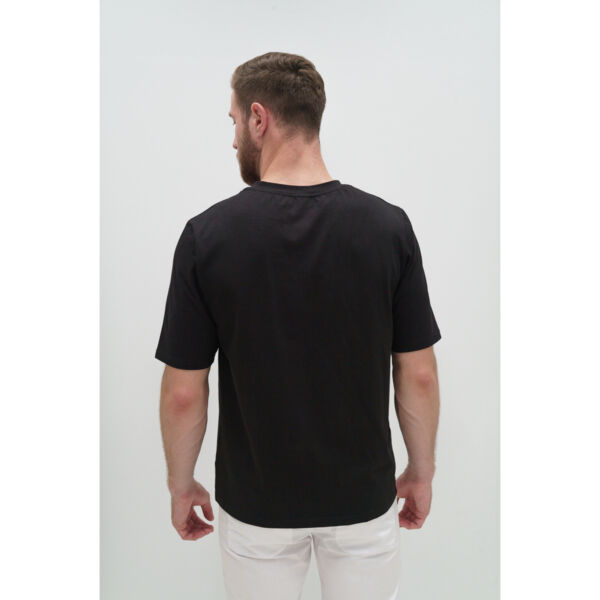 Футболка унисекс Тезис TZ111, принт "LAZER", черный, 48-50 - фото 3