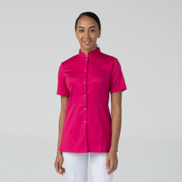 Туника женская Dr. Nice на кнопках, малиновый, 54 - фото 0