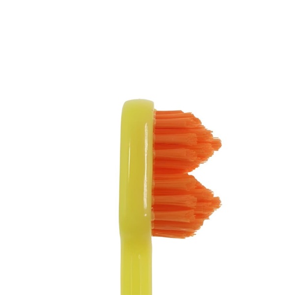 Зубная щетка Splash Brush Double 150, мягкая, желтый, 1 шт - фото 1