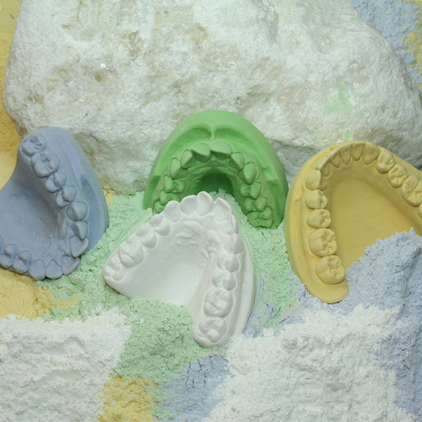 Marmodent - прочный гипс, тип 3, натуральный, натурально-белый, бумажный мешок 5 кг - фото 0