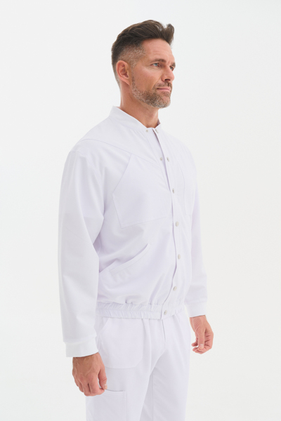 Бомбер мужской Тезис TZ690, белый, 54 - фото 0