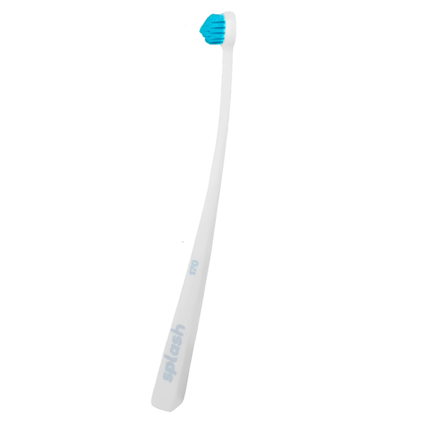 Зубная щетка Splash Brush Single 170, средней жесткости, белый, 1 шт - фото 0