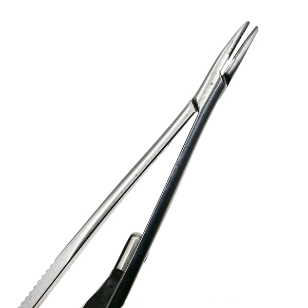 Иглодержатель Castroviejo #5021M, Perma Sharp, изогнутый, 14 см - фото 6