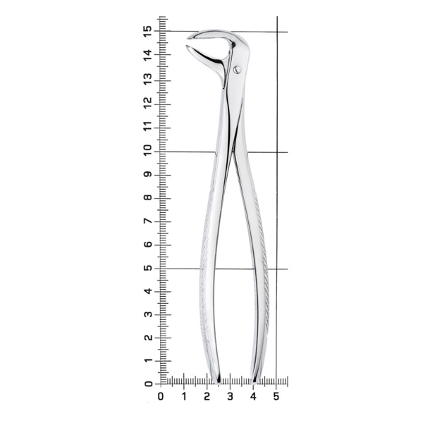 Щипцы для удаления зубов, нижние моляры, клювовидные, стандартные, 11-73* - фото 6