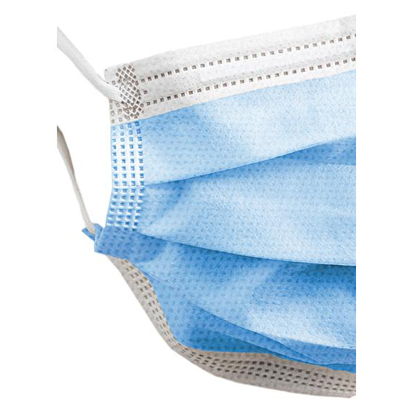 Safe+Mask Economy Mask - маски хиругические на резинках, синие, 50 шт - фото 5