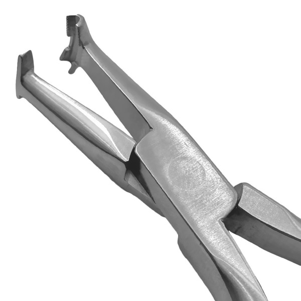 Щипцы IMD, для загиба нитиноловых дуг в дистальных отделах с короткой головкой и длинными ручками, 15,5 см - фото 2
