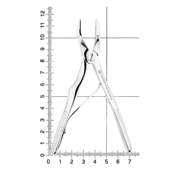 Щипцы извлекающие Nopa Instruments №51S, детские, для корней верхней челюсти, 1 шт - фото 13