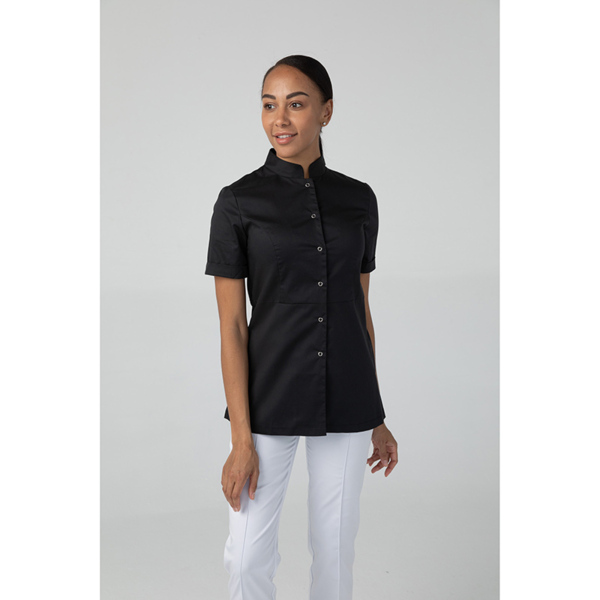 Туника женская Dr. Nice на кнопках, черный, 50 - фото 2