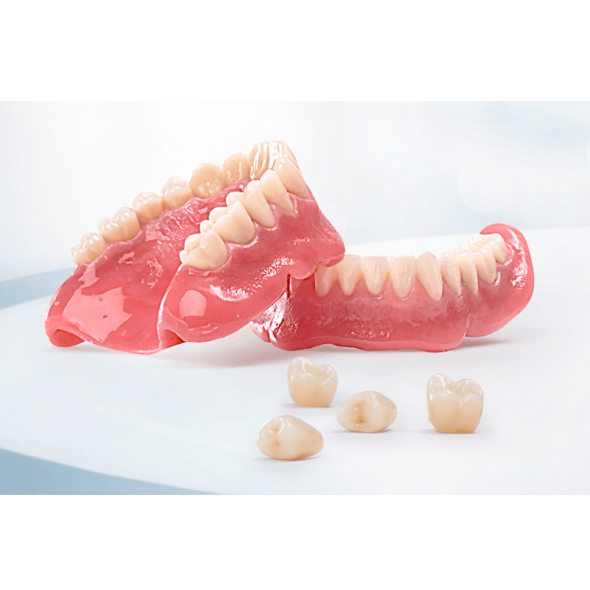 Зубы VITA PHYSIODENS 3D-MASTER, жевательные из MRP композита (цвет и форма на выбор), 1 гарнитур/6 зубов - фото 1