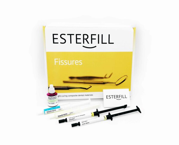 Esterfill Ca/F - композитный материал светоотверждаемый текучий с Са и F (прокладочный материал) - фото 3