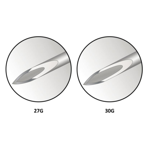 Иглы карпульные "NOP" стерильные, 0,4х41 мм, 100 шт - фото 3