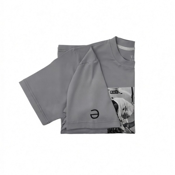 Футболка женская Амрита "Glam&Drill", серый, 44-46 размер - фото 2