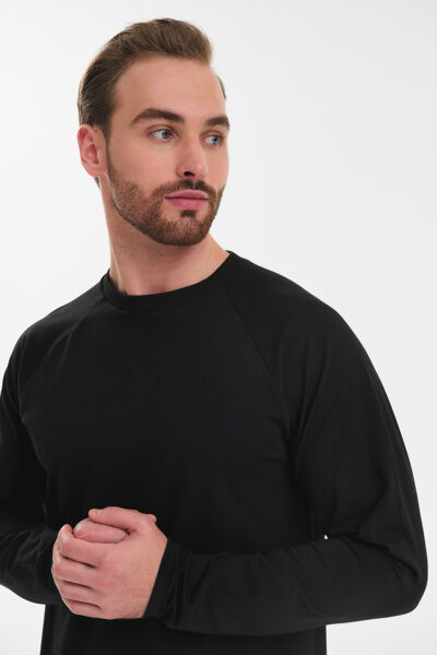 Лонгслив мужской Тезис TZ512, черный, 54 - фото 3