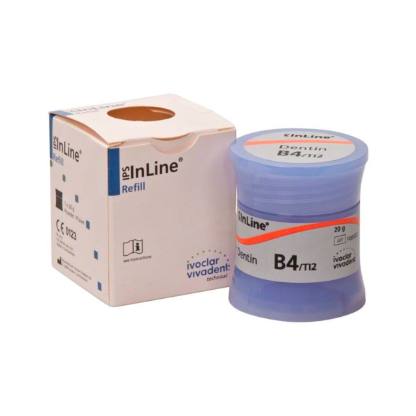 IPS InLine Dentin A-D - дентин, цвет B4, 20 г - фото 0