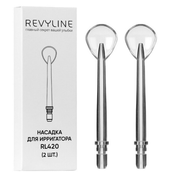 Насадка для ирригатора Revyline RL 420, для языка, 2 шт - фото 1