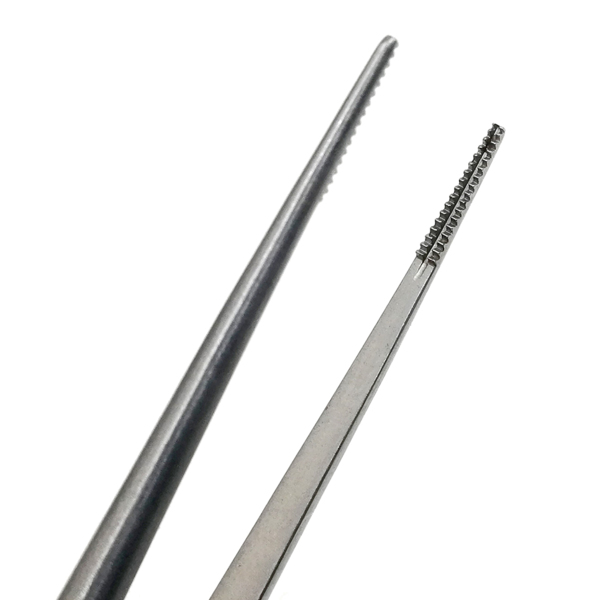 Пинцет тканевый Hu-Friedy Micro Cooley, микрохирургический, прямой, модифицированный, ручка SinusLine, 180 мм - фото 6