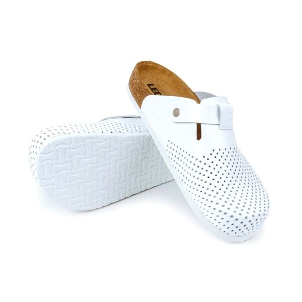 Тапочки-сабо Леон 4700М, мужские, белый, 46 - фото 0