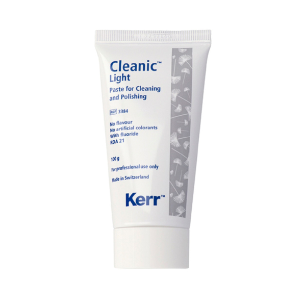 Зубная паста Kerr Cleanic Light, с фтором, для профессиональной чистки и полировки, 100 г, 1 шт