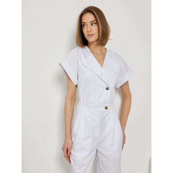 Комбинезон женский Dr. Nice «Beauty», белый, 42-44 - фото 3
