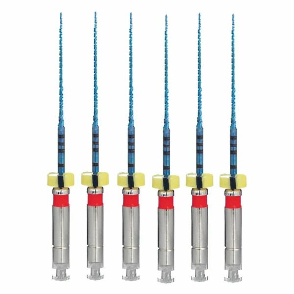 Файлы машинные Eurofile DH-Files, универсальный, 25 мм, №25/.04, никель-титан, 6 шт - фото 0