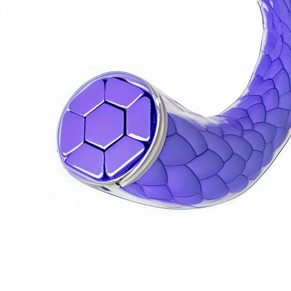 Шовный материал MyDent24 Лактисорб, рассасывающаяся плетеная нить с покрытием 4/0 75 см, обратно-режущая игла 20 мм 3/8, фиолетовый, 25 шт - фото 2