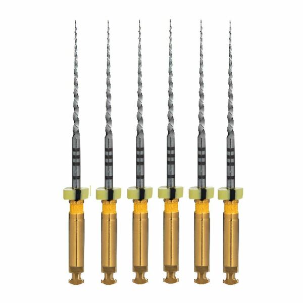 Файлы машинные Eurofile Ultratapers, для препарирования каналов, 21 мм, №F1, никель-титан, 6 шт - фото 0