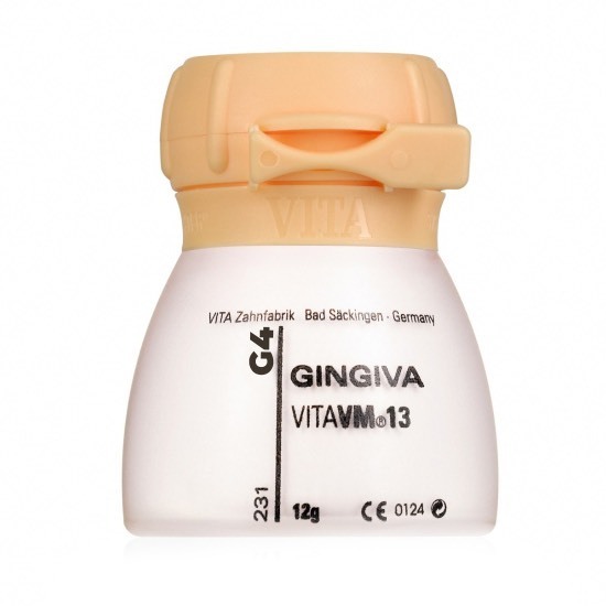 VITA VM 13 GINGIVA - порошок для облицовки металлических каркасов, цвет G4, 12 г - фото 0