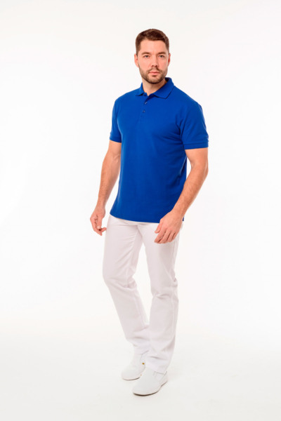 Поло мужское, василек, 54 - фото 0