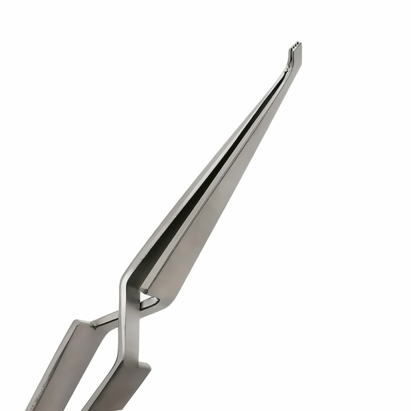 Пинцет ортодонтический Hu-Friedy, изогнутый, обратный, для брекетов, рифленые зубчики, сталь, 1 шт - фото 7