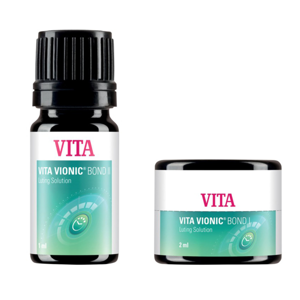 VITA VIONIC BOND KIT - самоотверждающаяся двухкомпонентная адгезионная система на основе ММА (VITA VIONIC BOND I - 2 мл, VITA VIONIC BOND II - 1 мл, Microbrush) - фото 0