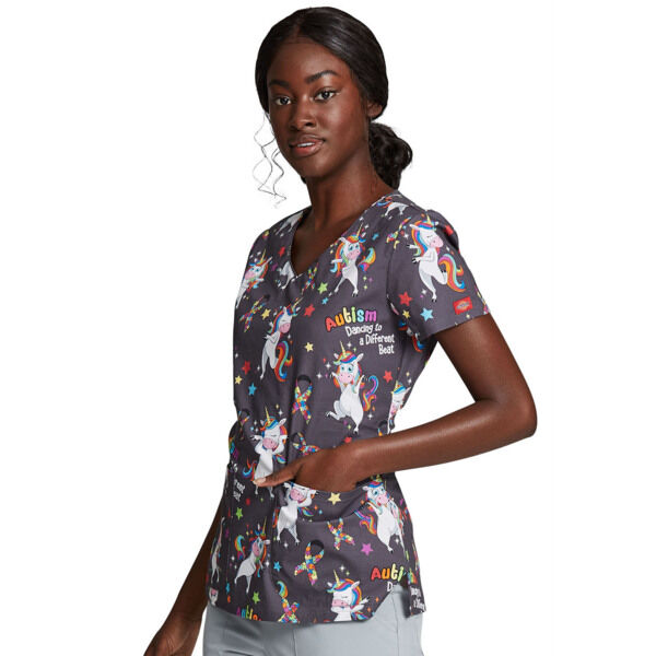 Топ женский Dickies DK700, единороги, M - фото 1