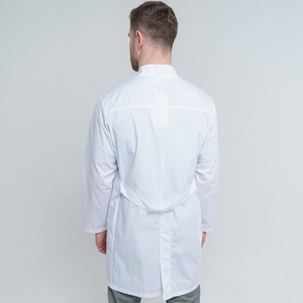 Халат мужской 68ТСД, белый, 60 - фото 2