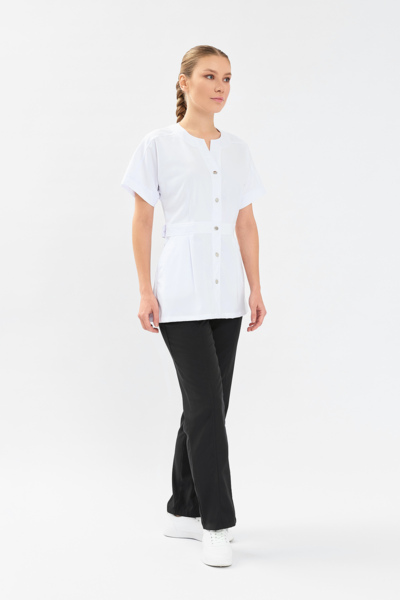 Рубашка женская Тезис TZ462, белый, 52 - фото 3