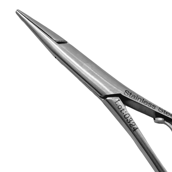 Зажим лигатурный Метью IMD, экстра узкие щечки, одна пружина, 14 см - фото 4