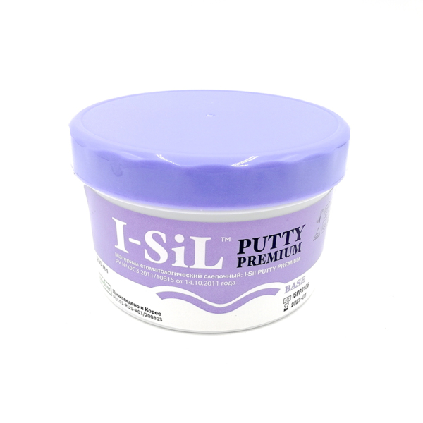 I-SiL Premium Putty - поливинилсилоксановая оттискная масса (А-силиконы), 2х290 г - фото 8