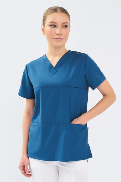 Туника женская Тезис TZ300, синий, 60 - фото 2